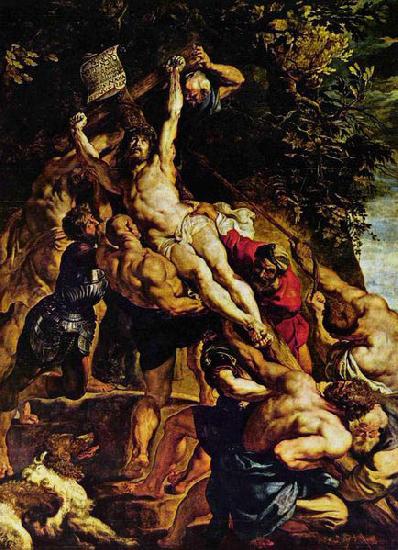 Peter Paul Rubens The Raising of the Cross,